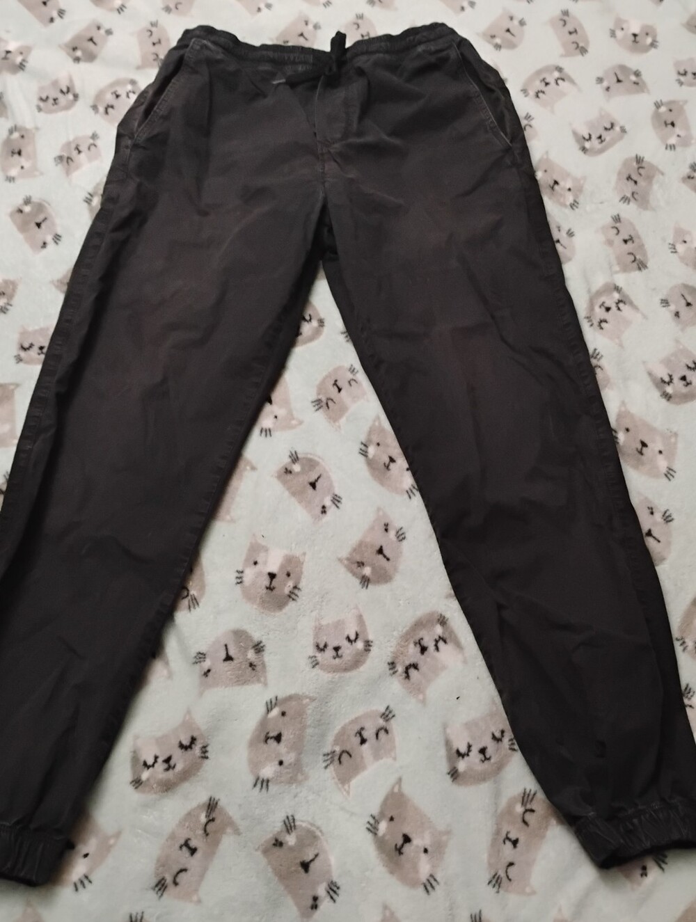 Zara Women's Black Drawstring Joggers